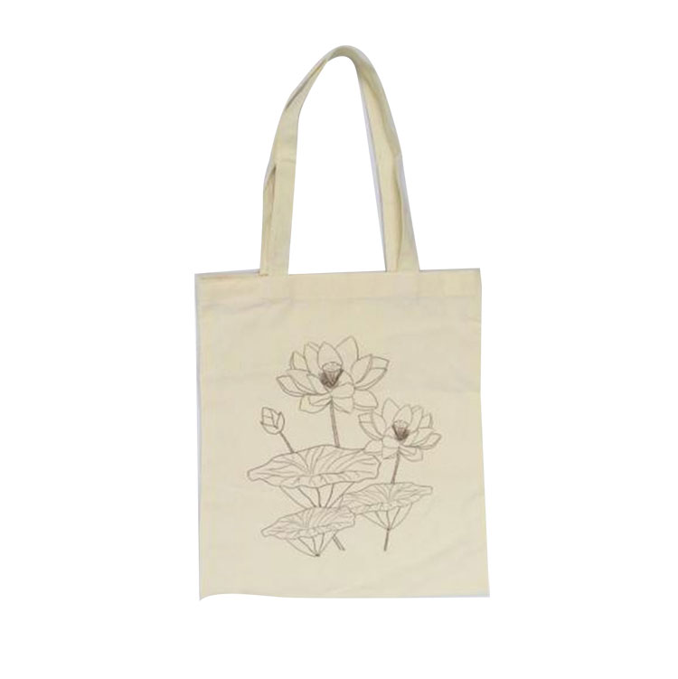 Printed Canvas Tote Bag